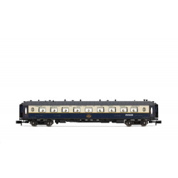 CIWL. "Edelweiss Pullman Express". Sets:  2 coches DD3, 2 VPC “Flèche d'Or” y 2 VP “Étoile du Nord”, ép II. Arnold HN4490-HN4491
