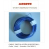 INSTALLATION CABLE 10 METERS SUPERFINE - Blue color - Aneste. Ref 6012