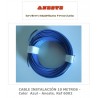 CABLE INSTALACIÓN 10 METROS - Color  Azul - Aneste. Ref 6002