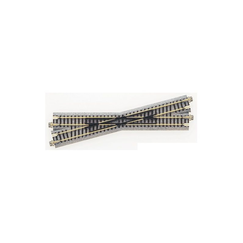 Cruce izquierdo de 168 mm 15º. Kato Unitrack  20-300