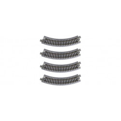 Track without bendable. Curve 150 mm 45º (x4) Kato Unitrack 20-174