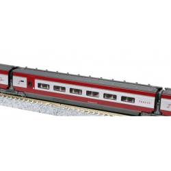 High velocity train Thalys PBKA, Set 10 coaches - Kato 10-1658