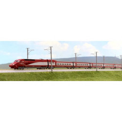 High velocity train Thalys PBA, Set 10 coaches - Kato 10-1657