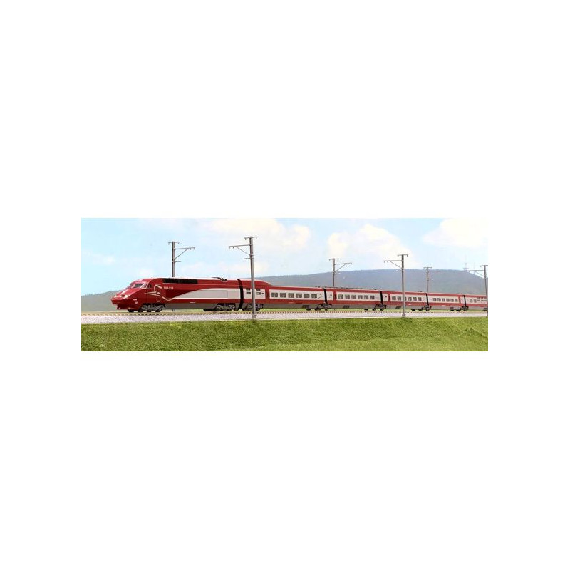 High velocity train Thalys PBA, Set 10 coaches - Kato 10-1657