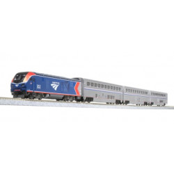 Amtrak Alc-42 Super Liner 4-Car Railway Model Set. Kato-USA 10-1788