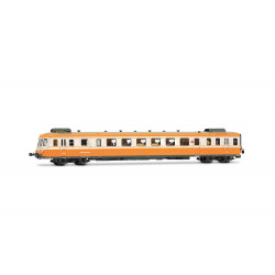 SNCF, diesel railcar RGP II, with motor unit + trailer in re-built version, orange/silver livery, ep. IV - Arnold HN2636