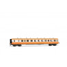 SNCF, diesel railcar RGP II, with motor unit + trailer in re-built version, orange/silver livery, ep. IV - Arnold HN2636