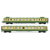 SNCF, automotor diésel RGP II, versión reformada, decoración verde/beige, ép. IV- Arnold HN2635