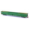 Portacoches RENFE (MMA-9569), decoración verde. Mftrain-N33293