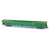 Portacoches RENFE (MMA-9577), decoración verde. Mftrain-N33295