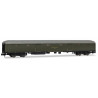 RENFE, DGCT-7 postal van "Furgón Postal nº7", olive green livery with large lettering and markings, ep. III-IV Arnold HN4505