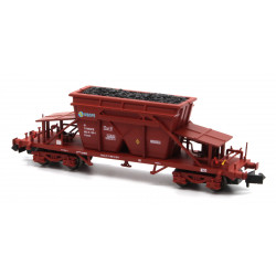 Hopper Wagon TT9 oxide. RENFE. Epoch IV - Mftrain N34925