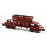 Hopper Wagon TT9 oxide. RENFE. Epoch IV - Mftrain N34925