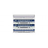 Amtrak Pacific Surfliner 4 Car Add-on Set. Kato-USA K106-9002
