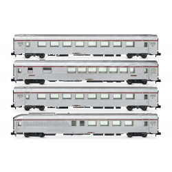 SNCF, 7-unit set of air-conditioned type Mistral '69 coaches, TEE "Jules Verne", ep. IV- Arnold HN4498+HN4499