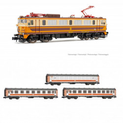 Lote Sevitren 54. Loc RENFE 269 "Estrella" Arnold HN2562+  Set 3 coches serie 5000 "Regionales" Arnold HN4454
