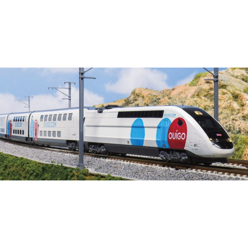 OUIGO Spain.  Basic sets TGV Euroduplex. Kato K10-2117