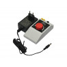 Train controller and plug-in power supply. ROCO 10798