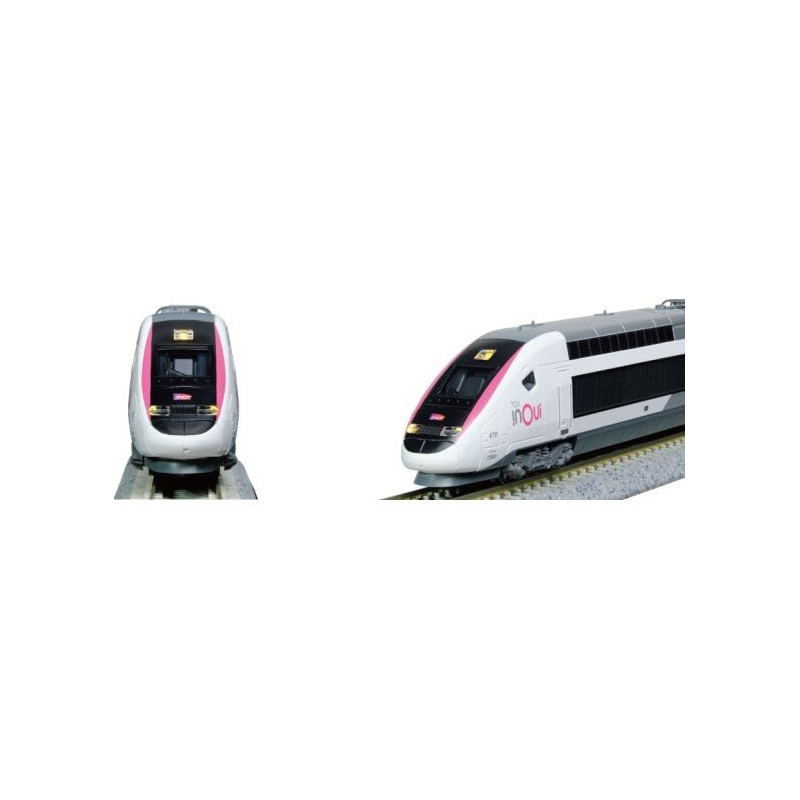 InOui SNCF. Set ampliación 5 coches TGV Euroduplex. Kato K10-2132