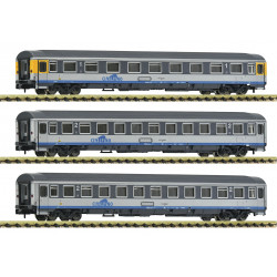 Lote Sevitren 55.  Cisalpino train. Fleischmann 6260019+7560017