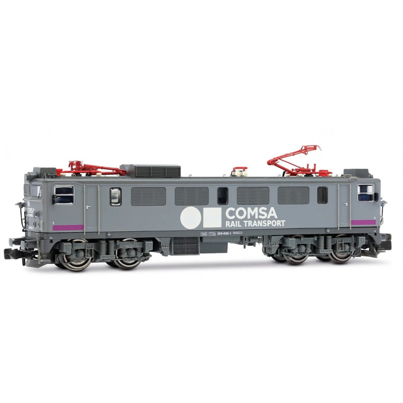 Locomotora eléctrica  COMSA serie 269 decoración gris, ép.VI. Digital- Arnold HN2609D