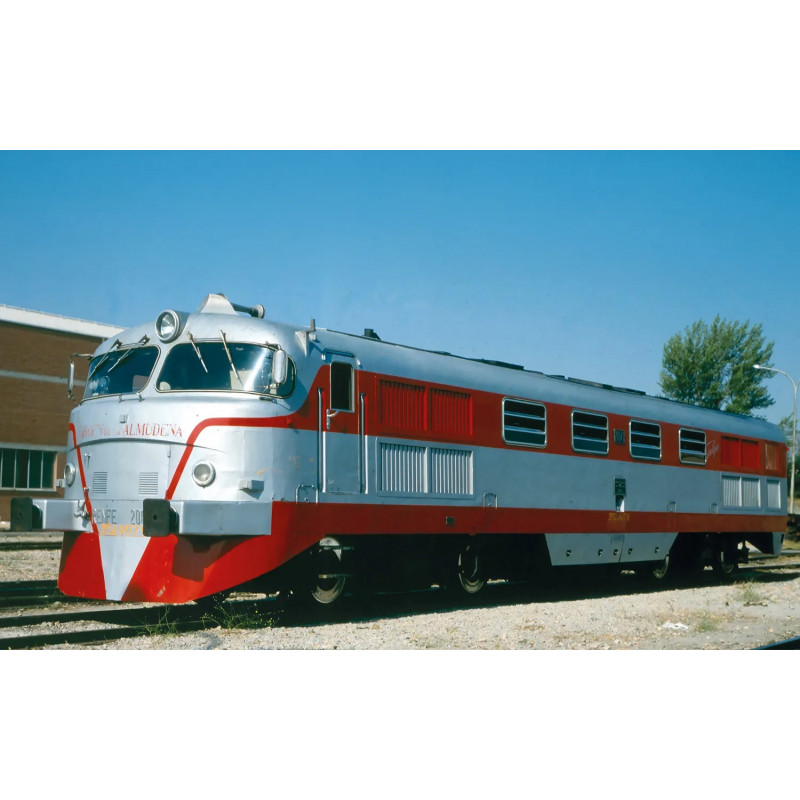 RENFE, diesel locomotive 352-007 "Virgen de la Almudena", red-silver livery, ep. IV - Arnold HN2673