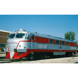 RENFE, diesel locomotive 352-007 "Virgen de la Almudena", red-silver livery, DCC sound, ep. IV - Arnold HN2673S