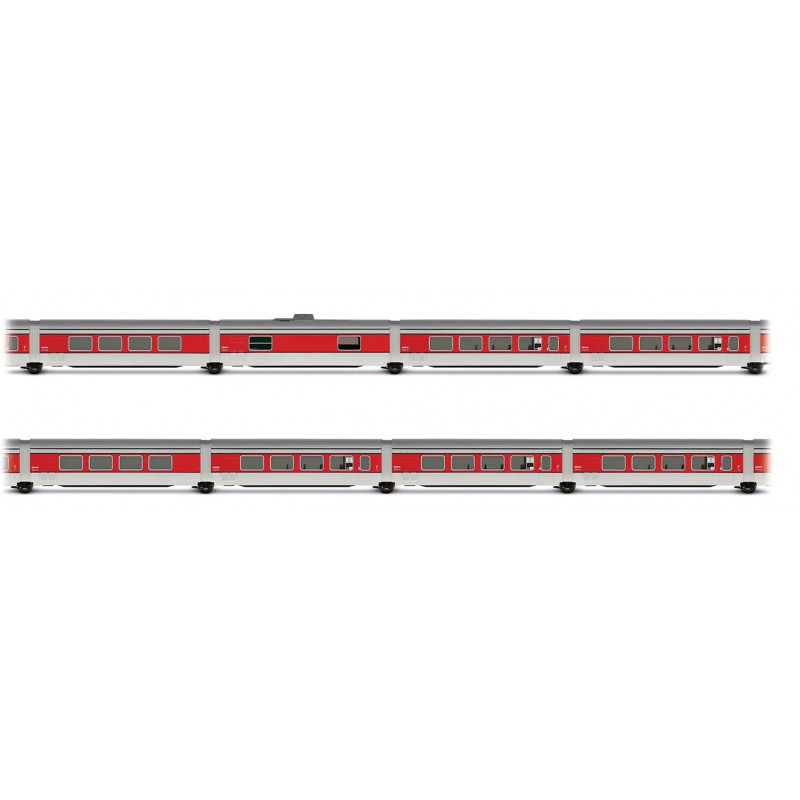 RENFE, 8-unit additional pack of Talgo III RD TEE "Catalan Talgo", original livery, ep. III- Arnold HN4511