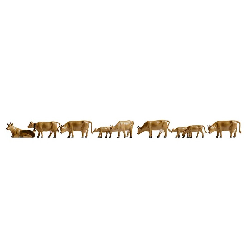 FIGURES - Cows, dark brown -Noch 36722