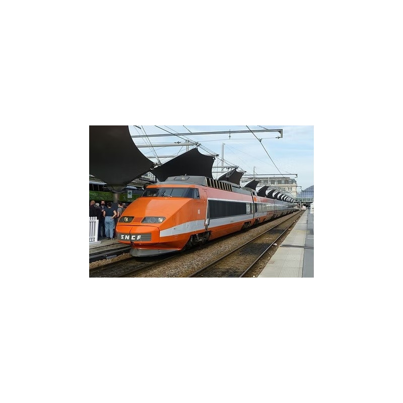 TGV Sud-Est "Special edition" 10 coach. Train 08 - Kato 10-2134