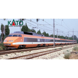 TGV Sud-Est 1º generación "Edición especial" 10 coches. Tren 08 - Kato 10-2134