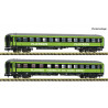 Set de dos coches de viajeros (1), FlixTrain. Ép VI- Fleischmann 6260085
