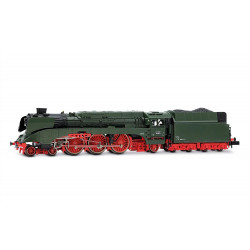 DR, steam locomotive class 18 201, coal tender, 1st original livery (green without decorative line), ep. III- Arnold HN2663