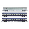 SNCF, 3-unit pack "Train Expo", set 1, 2 x T2 sleeping coach + bar coach, ep. VI- Arnold HN4474