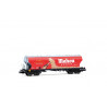 RENFE, 4-axle round-sided hopper wagon, "Mahou" livery, ep. V- Arnold HN6741