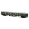Coche Postal DGDC-3006 verde (versión origen) Ép.III. Mftrain N50121