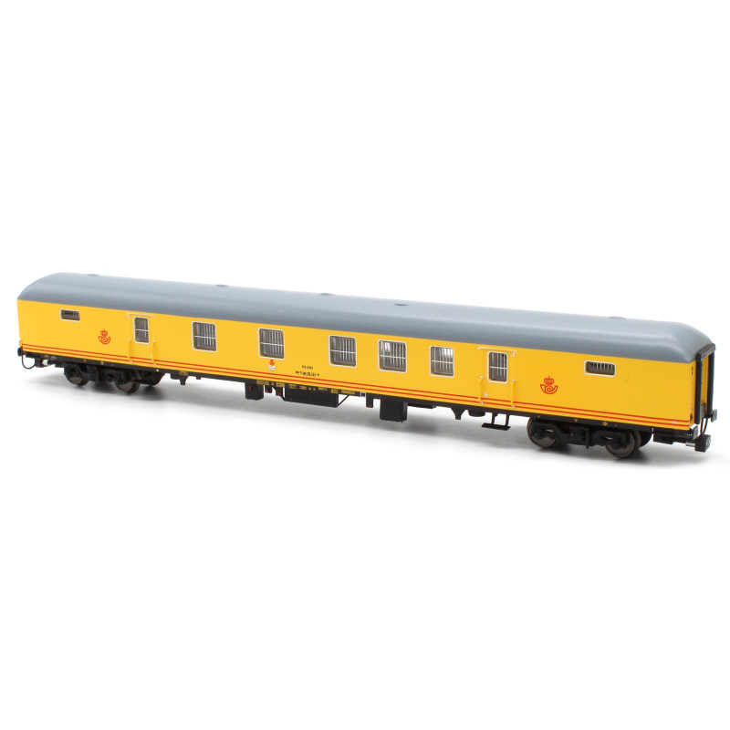 Coche Postal Coche P3-3101 con bogies GC (Épocas IV y V). Mftrain N50126