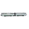 RENFE, 2-unit diesel railcar 591.400 "Ferrobus", silver with UIC markings, DCC ep. IV - Arnold HN2679D