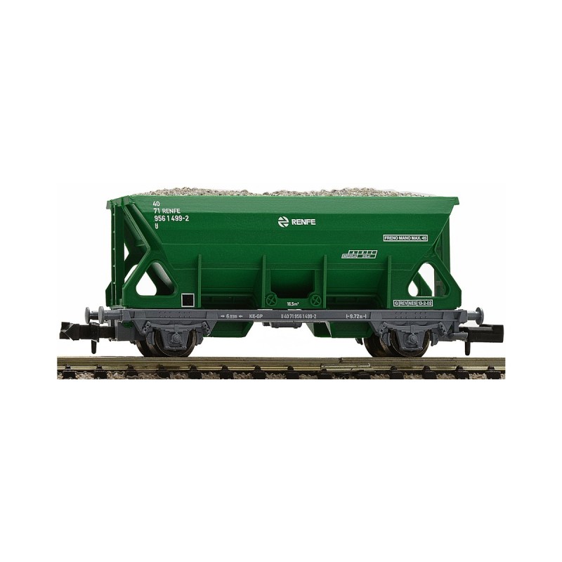 Ballast Wagon (green), RENFE. Ref 850902 (Fleischmann N)